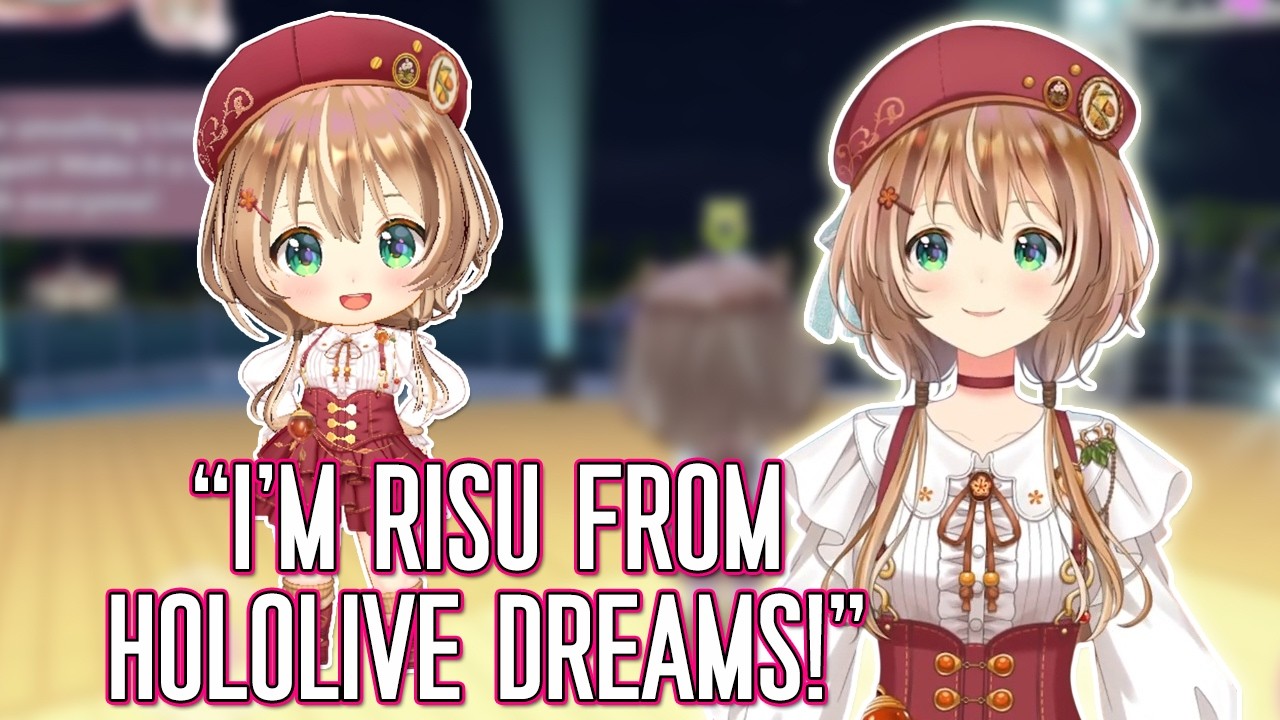 Risu Looks So Cute Using Her holodori Live Outfit for her L2D Model! | Ayunda Risu | hololive