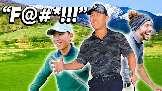 The Funniest Round of Golf I’ve Ever Played
Tae’s instagram: @tacogolf
Toomeys instagram: @luketooms
▼ FREE VERSION of my course management program HERE ▼
▸https://lukekwongolf.com/free-access/
▼ Consider supporting me + being part of the PATRON GROUP 🙏 ▼
▸ https://lukekwongolf.com/patrons/
▼ EVERYTHING that has helped me become a consistent ballstriker in my career▼
▸ https://lukekwongolf.com/about-the-program
My Editor: Shayler Dance @shayler_dance
Follow my pro golf journey and Subscribe!
Thank you to everyone who like and share my videos 👊🙏
INTERACT WITH ME:
▸Website: https://lukekwongolf.com
▸Instagram: @luke.kwon
MY SET UP:
▸ What I use to edit videos: https://amzn.to/2JGBzaM
▸ What I use to make thumbnails: https://amzn.to/2t8zc5q
▸ CAMERA: https://amzn.to/2KR4Ssn
▸ LENS: https://amzn.to/37MrAuU
▸ External Mic: https://amzn.to/2tfghpF
▸ Drone: https://amzn.to/2TSEBtY
▸ Editing laptop: https://amzn.to/2FIt79h
▸ The BEST golf ball on the market: https://amzn.to/2t1mGnY
▸ My Favorite and only putting training aid: https://amzn.to/2MuABvR
▸ My instructor that travels everywhere: https://amzn.to/2MsKOJ8
(These are affiliate links. They cost nothing extra using these links but I earn a small commission if you buy ANYTHING on Amazon within 24hrs of clicking my links)
FREQUENTLY ASKED Qs:
https://www.youtube.com/watch?v=HfBZfxDIlu8&list=PL7cIy9hO-rUWRCTbvoSbA5cL97Rd4G0iO
Business Inquiries: LukeKwonGolf@gmail.com The Funniest Round of Golf I’ve Ever Played