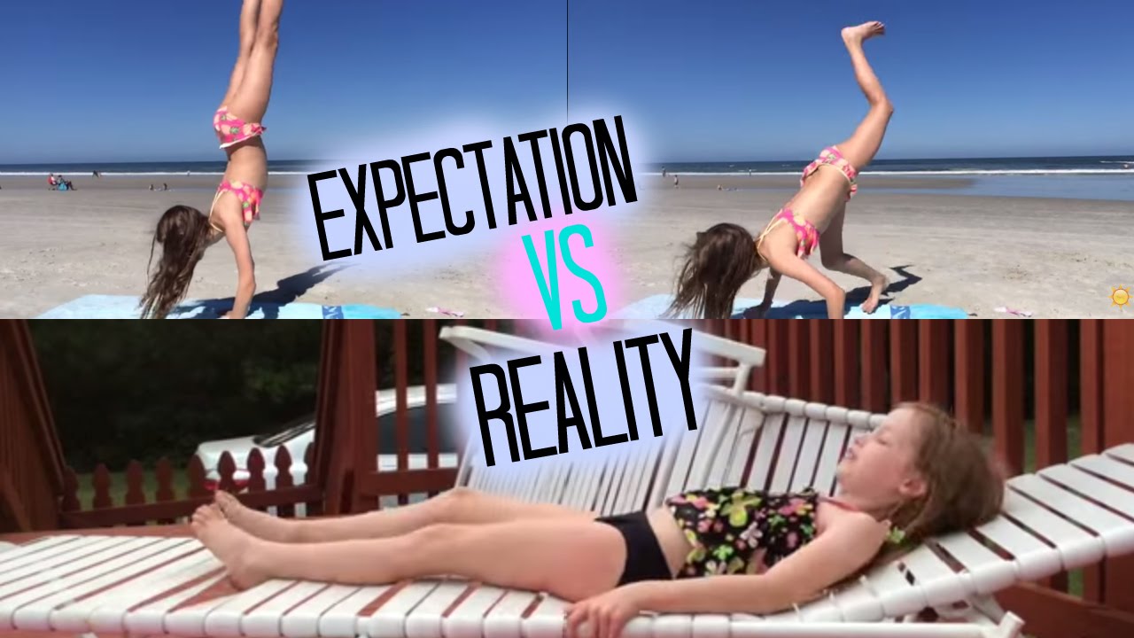 Expectation VS Reality// At The Beach//Pool YouTube