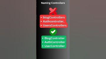 Boost Your Laravel Skills: 5 Essential Tips for Mastering Naming Conventions #laravel #shorts