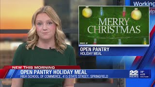 Open Pantry to serve annual Christmas meals in Springfield