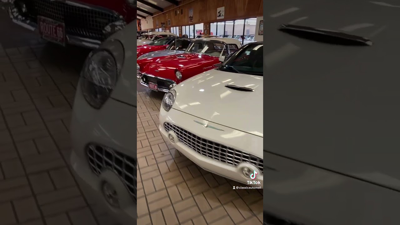 24 Ford Thunderbirds on Mall Walkin' - Consignments at Classic Auto Mall, Morgantown PA 