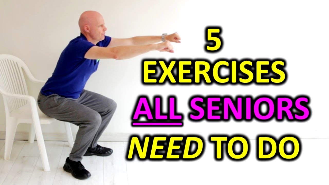 Gentle Range of Motion Chair Exercises for SENIORS (Arthritis/Limited Mobility/True Beginners)