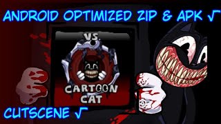 FNF vs Cartoon Cat V1.5 Android Optimized Zip & Apk √ screenshot 1