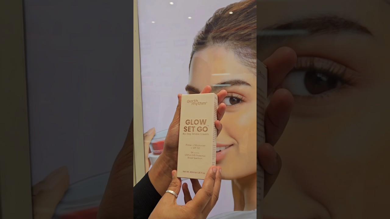 Earth rhythm glow set go sunscreen+Illuminator 😉