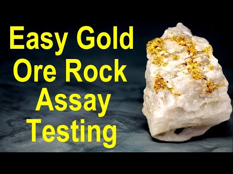 Testing Rocks For Gold At Home Is Easy!
