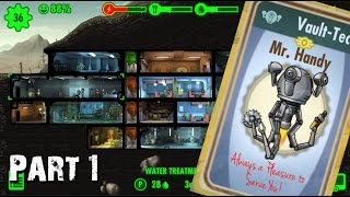 Fallout Shelter Free Mr Handy! - Part 1