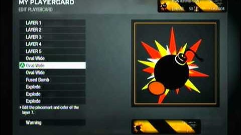 Black Ops Emblem Tutorial - Bombom From Mario
