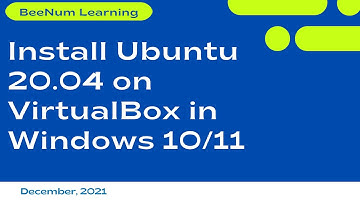 How to Install Ubuntu 20.04 on VirtualBox in Windows 10/11 | OCI CLI | Linux