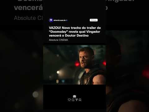 Thumbnail do vídeo: O VINGADOR ESCONDIDO NO TRAILER DE DOOMSDAY