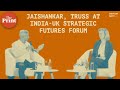 Jaishankar, UK Foreign Secy Truss in conversation at India-UK Strategic Futures Forum