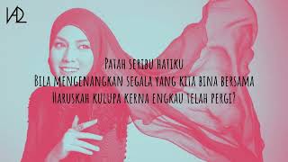 Shila Amzah  Patah Seribu s