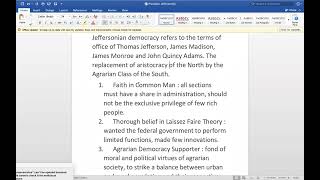 Thomas Jefferson | Part 1 | Presidency, Political Ideas & Louisiana Purchase | CSS USA History