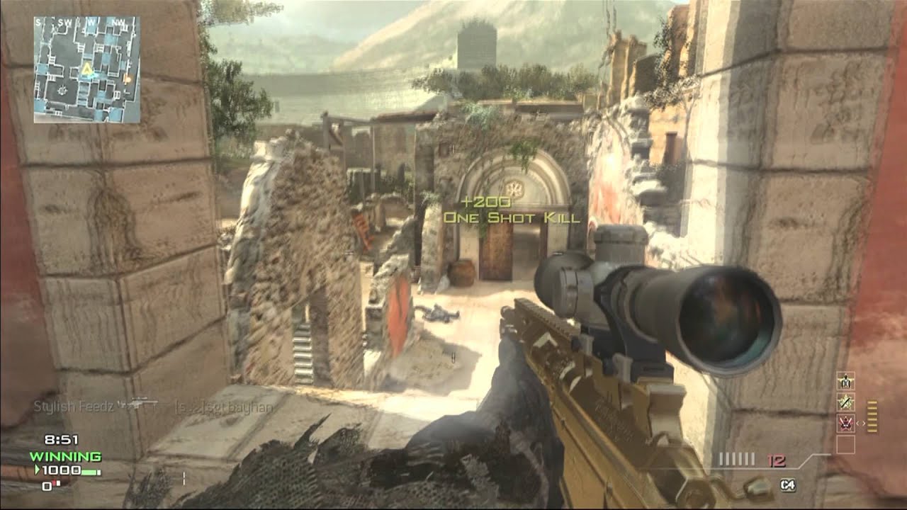 CoD MW3 2v2 TDM Gameplay