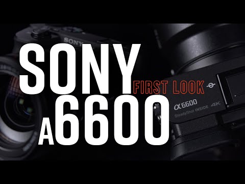 Sony a6600 Mirrorless Digital Camera | First Look