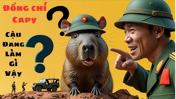 Capy và những khoảnh khắc siêu đáng yêu trong quân ngũ #ongbavaboss