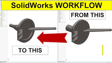 *RE-UPLOAD* Solidworks Saturday - How-To / Solidworks Modification Workflow - Before and After (4K)
