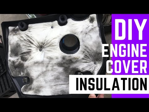 Engine Cover Insulation Replacement MAZDA 3 6 CX-5 CX-9 CX-3 CX-7