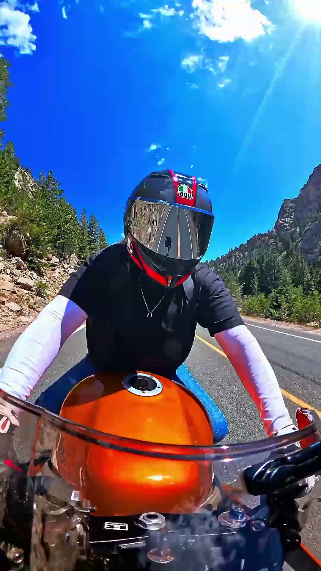 Finding peace | #motorcycles #kawasaki #zx9r #insta360x4 #bikelife