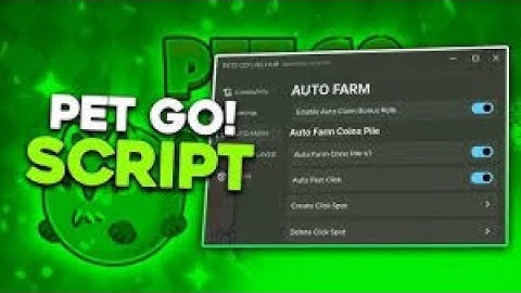 PETS GO! SCRIPT DIRECT SCRIPR IN COMMENT AUTO ROLL, AUTO FARM & MORE   MOBILE AND PC NO KEY