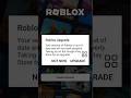 How to Fix the Roblox Upgrade Problem (2026) | #roblox #youtubeshorts #ytshorts