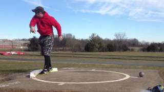 Step Back Shot Put
