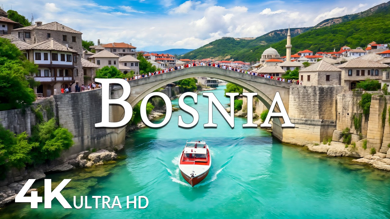 Bosnia 4K UHD - Scenic Relaxation Film With Calming Music - 4K Video Ultra HD