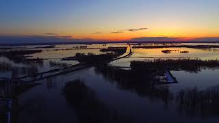 Sunset Flood View Oslo MN 2020