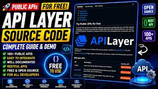 Public APIs Repository Source Code | API Layer Complete Guide | 1000+ Free REST APIs for Developers