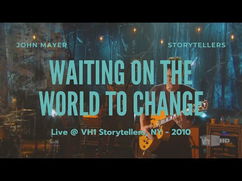 [Storytellers 시리즈 6편]  John Mayer - Waiting on the World to Change [초월번역/ 가사 /자막/ 해석 ] - UHD