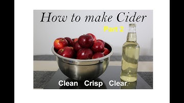 How to make cider. Part 2