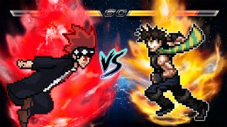 Newdot Barrett Vs Joseph On The Top In Jump Force Mugen