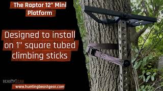 RAPTOR 12" SADDLE PLATFORM – Hunting Beast Gear