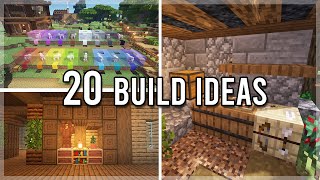 20 Minecraft Build Ideas For When You're Bored