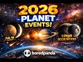 Don’t Miss These Planet Events in 2026 🪐