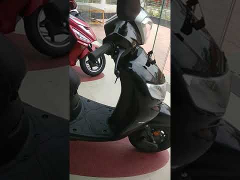 NEW 2021 HERO PLEASURE PLUS SHORTS BLACK COLOUR HEROSCOOTY HEROMOTOCORP 