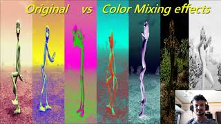 Patila - The Call Dusk Vs Dame Tu cosita  Original Vs Color Mixing Effects Part 3