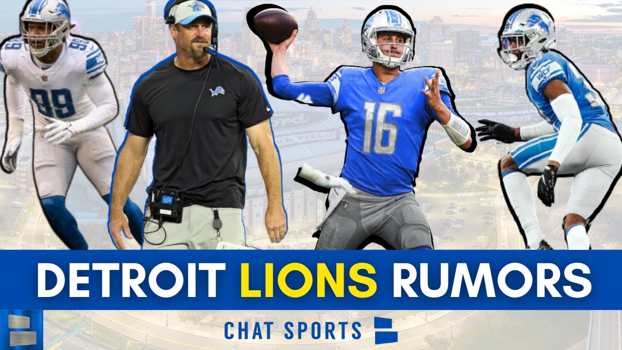 Today's Lions News: Lions RISE In Power Rankings, David Montgomery & Taylor  Decker Return + Buggs 