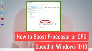 Famous How To Boost Processor or CPU Speed In Windows 11/10 [SOLVED] Wealth