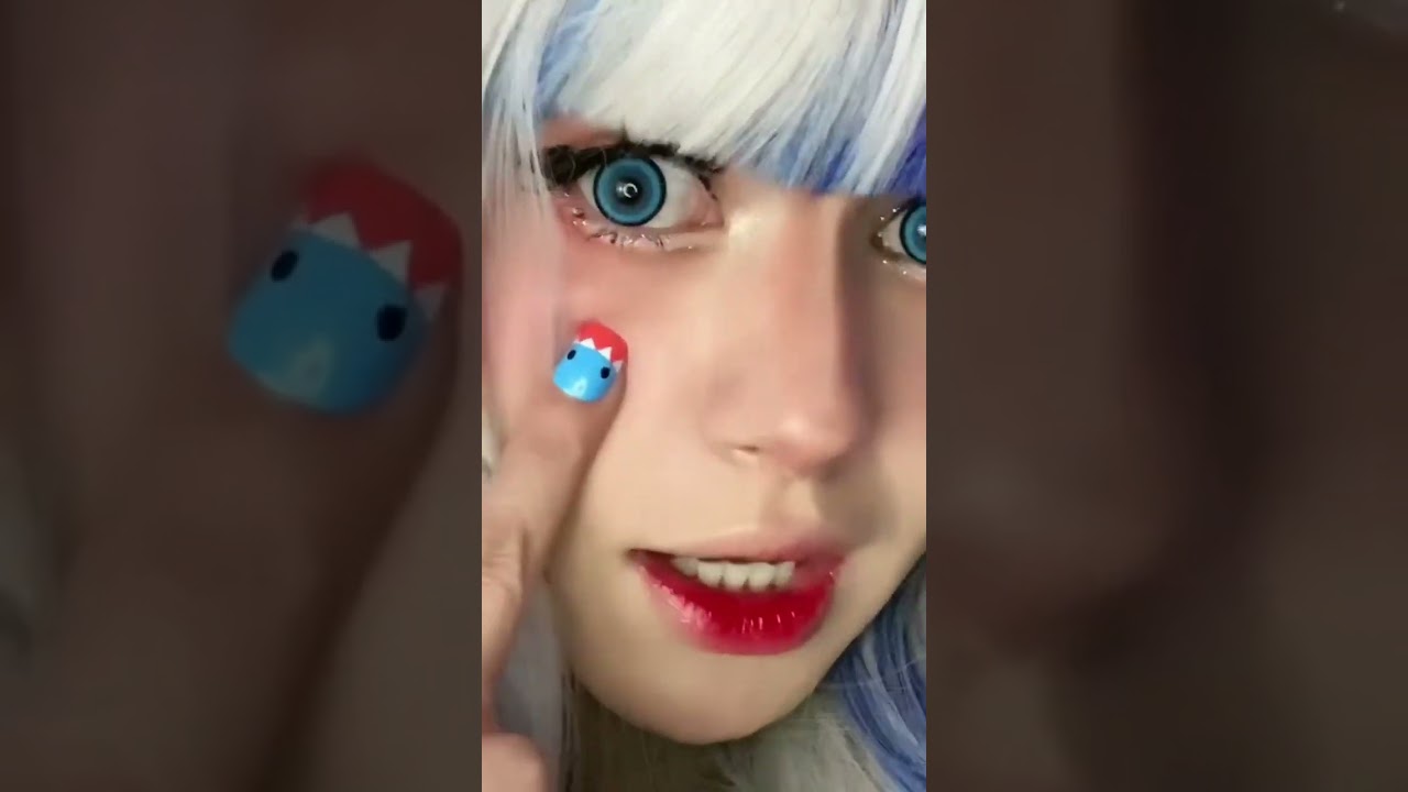 No b00bs only eyes 👁️👄👁️ #shortfeed #cosplaygirl #cosplay #cosplayer #vtubercosplay