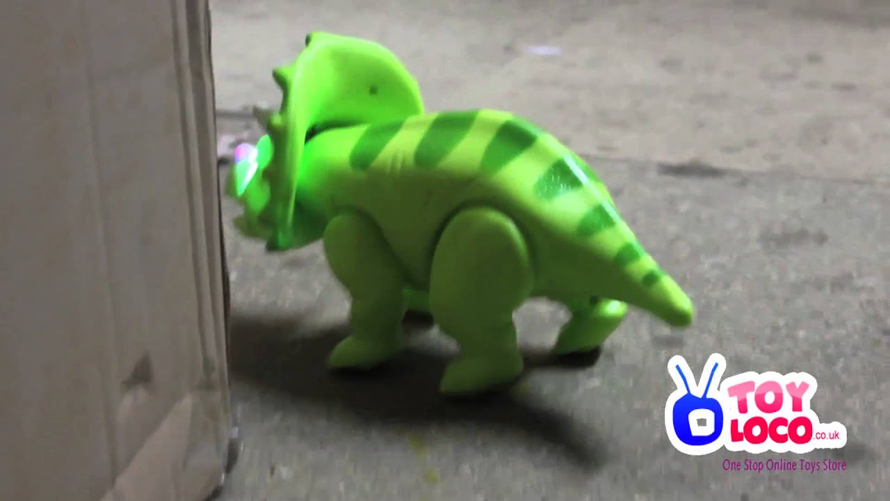 WWW.TOYLOCO.CO.UK Triceratop With Sound 1008A Demo