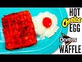 FLAMIN' HOT BREAKFAST - DIY Cheetos Egg & Doritos Waffle | How To