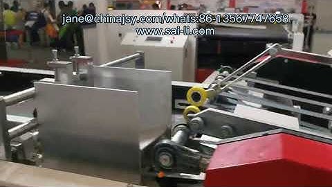 SAILI RIGID BOX KLQ-600G V Grooving and Corner Cutting Auto Boxer