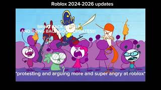 Roblox update 2006-2023 - late 2024-Now