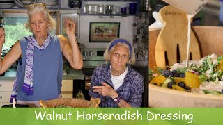 Walnut Horseradish Dressing!