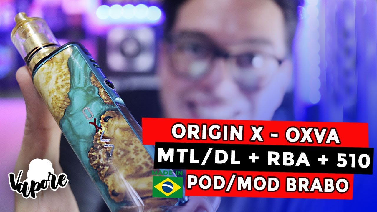 OXVA ORIGIN X - POD/MOD DE VERDADE OU SÓ MAIS UMA PROMESSA? - YouTube