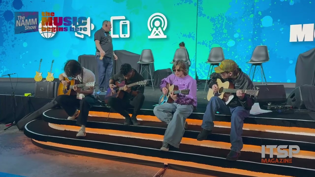 The Runarounds NAMM Show 2026 Global Media Day Warm-Up — Live Performance of the Prime Video Series