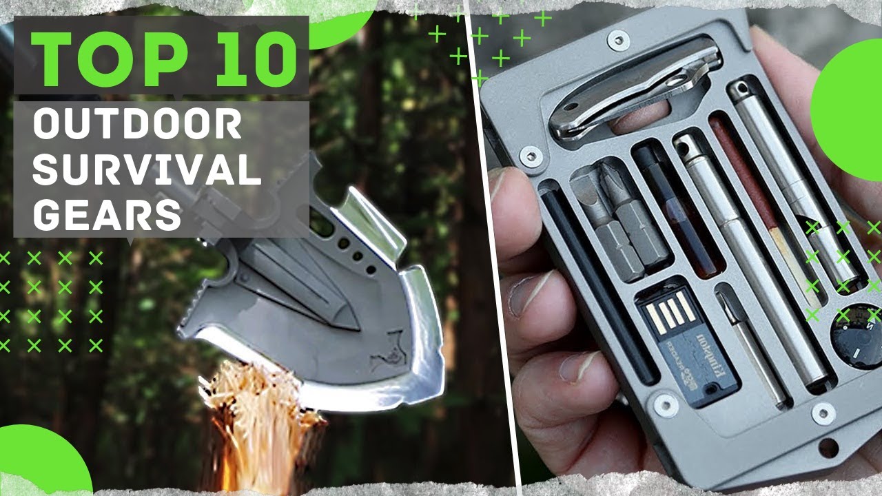 Top 10 Must Have Outdoor Survival Gears in 2020 YouTube
