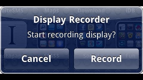 How to Install & Set Up Display Recorder