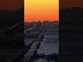 Winnipeg Orange Sunset 2024. No Colour Grading. DJI M30T #shorts #youtubeshorts